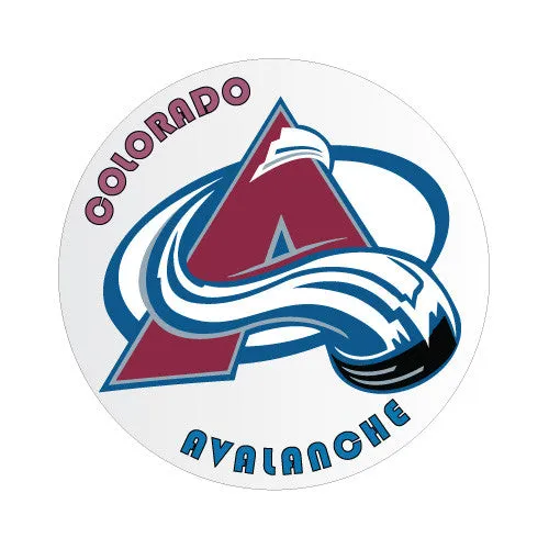 Colorado Avalanche NHL Round Decal