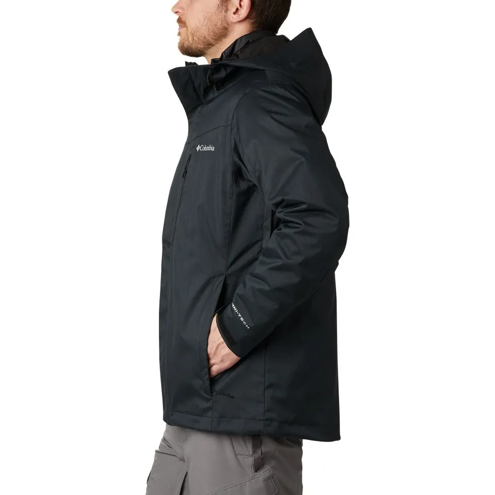 Columbia Whirlibird IV Interchange Jacket for Men - Black Melange - L