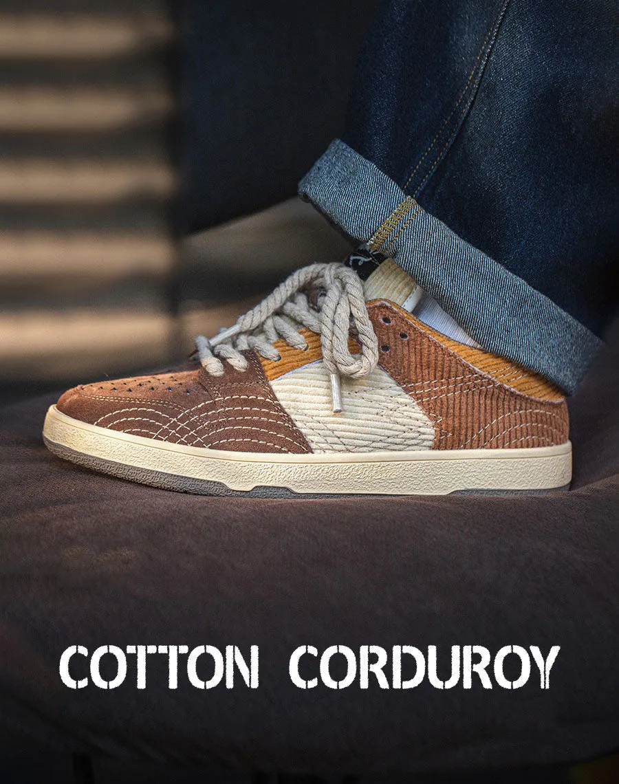 Corduroy All Match Sports Casual Unisex Shoes