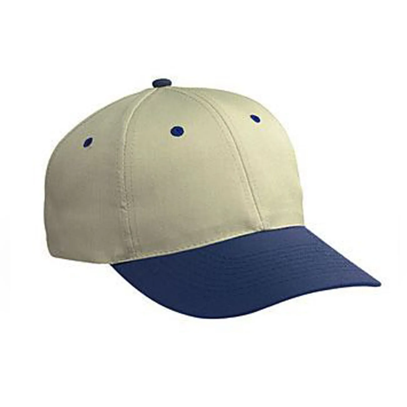 Cotton Blend Twill Six Panel Low Profile Snapback Baseball Cap