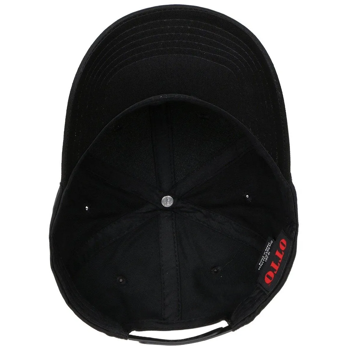 Cotton Blend Twill Six Panel Low Profile Snapback Baseball Cap