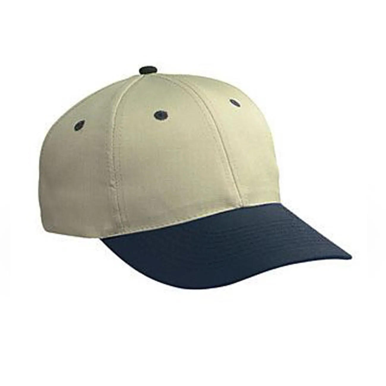 Cotton Blend Twill Six Panel Low Profile Snapback Baseball Cap