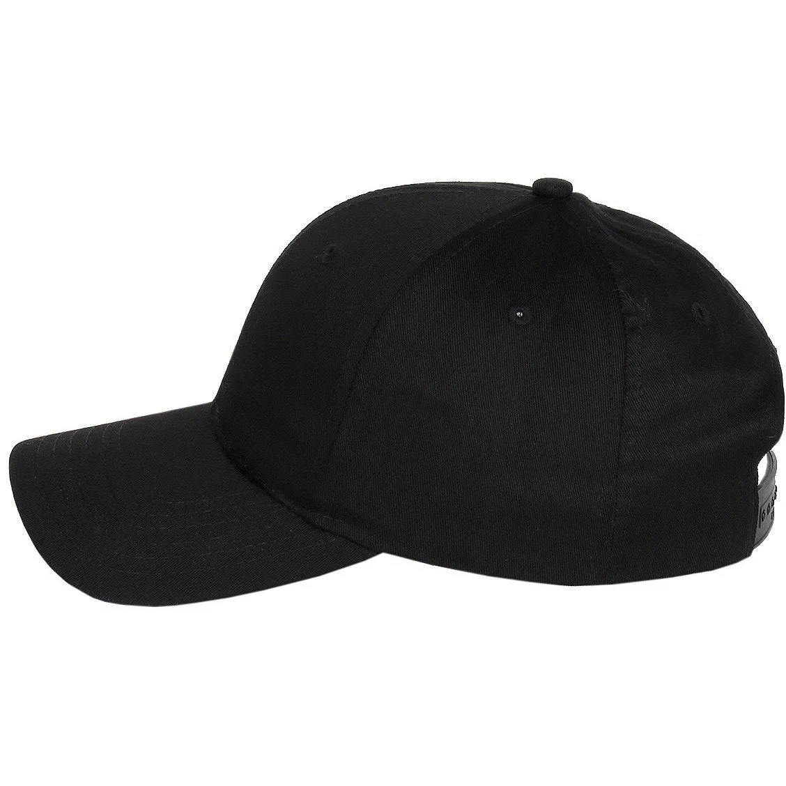 Cotton Blend Twill Six Panel Low Profile Snapback Baseball Cap