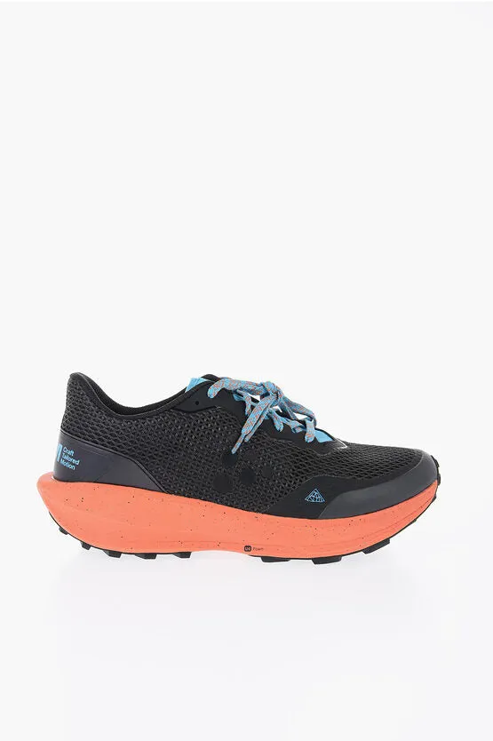 Craft Trail Contrasting Sole Mesh ULTRA TRAIL Low-Top Sneakers