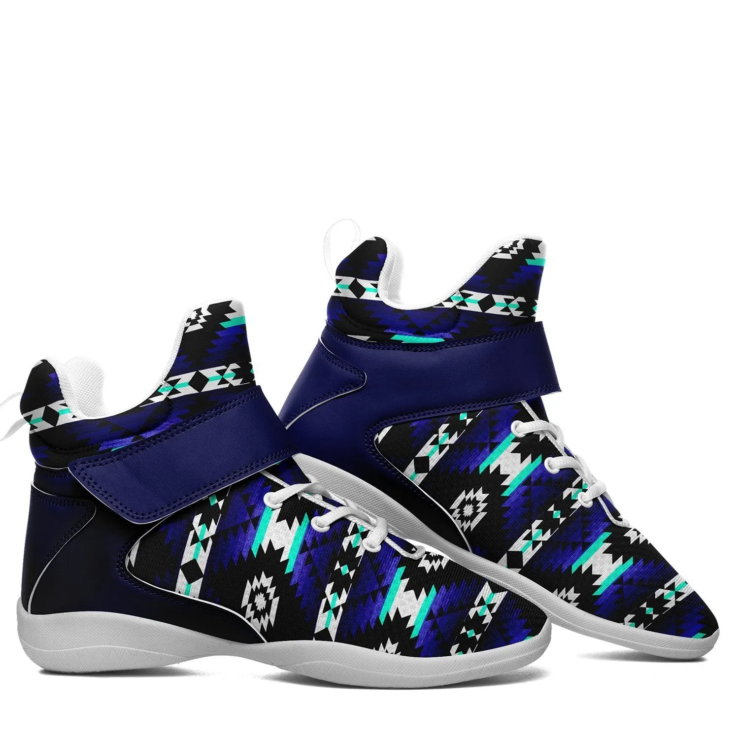 Cree Confederacy Midnight Ipottaa Basketball / Sport High Top Shoes