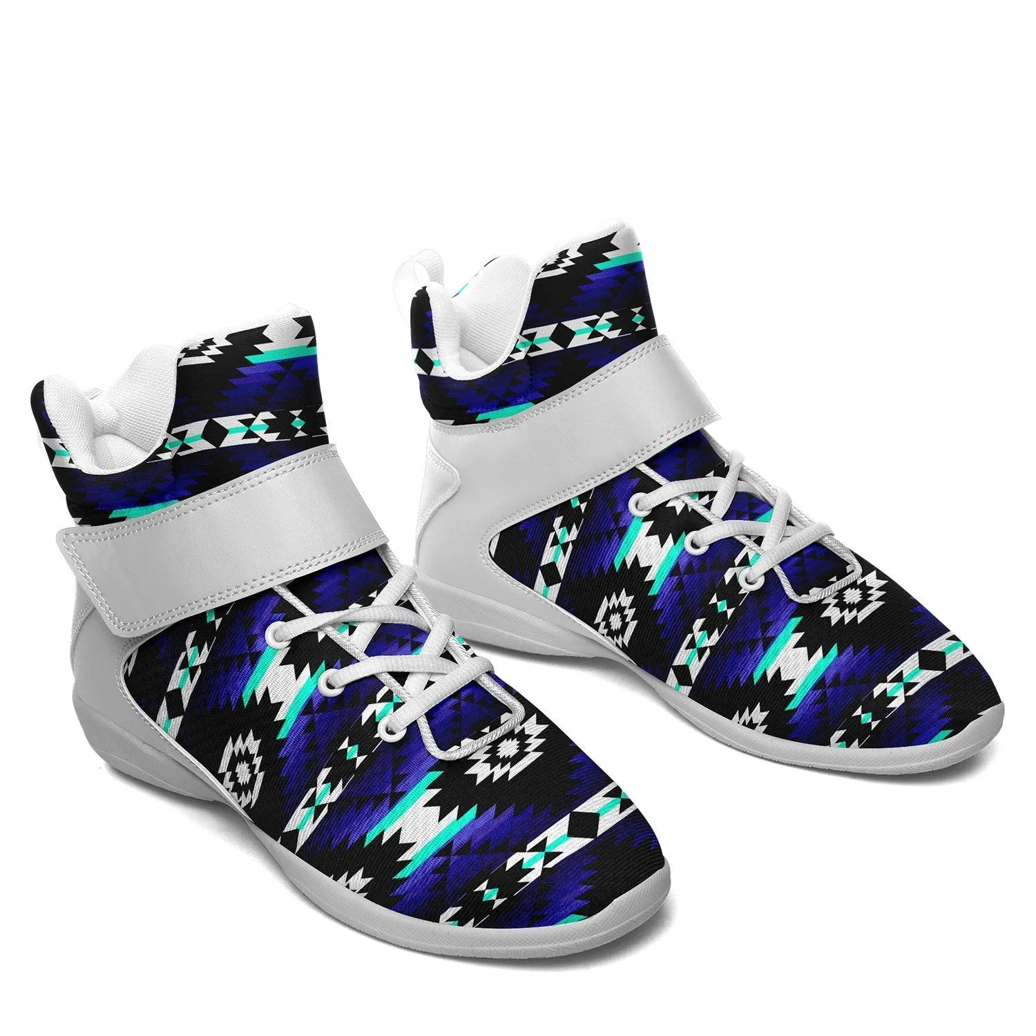 Cree Confederacy Midnight Ipottaa Basketball / Sport High Top Shoes