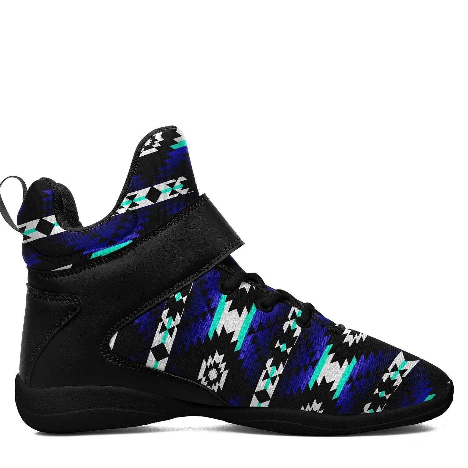 Cree Confederacy Midnight Ipottaa Basketball / Sport High Top Shoes