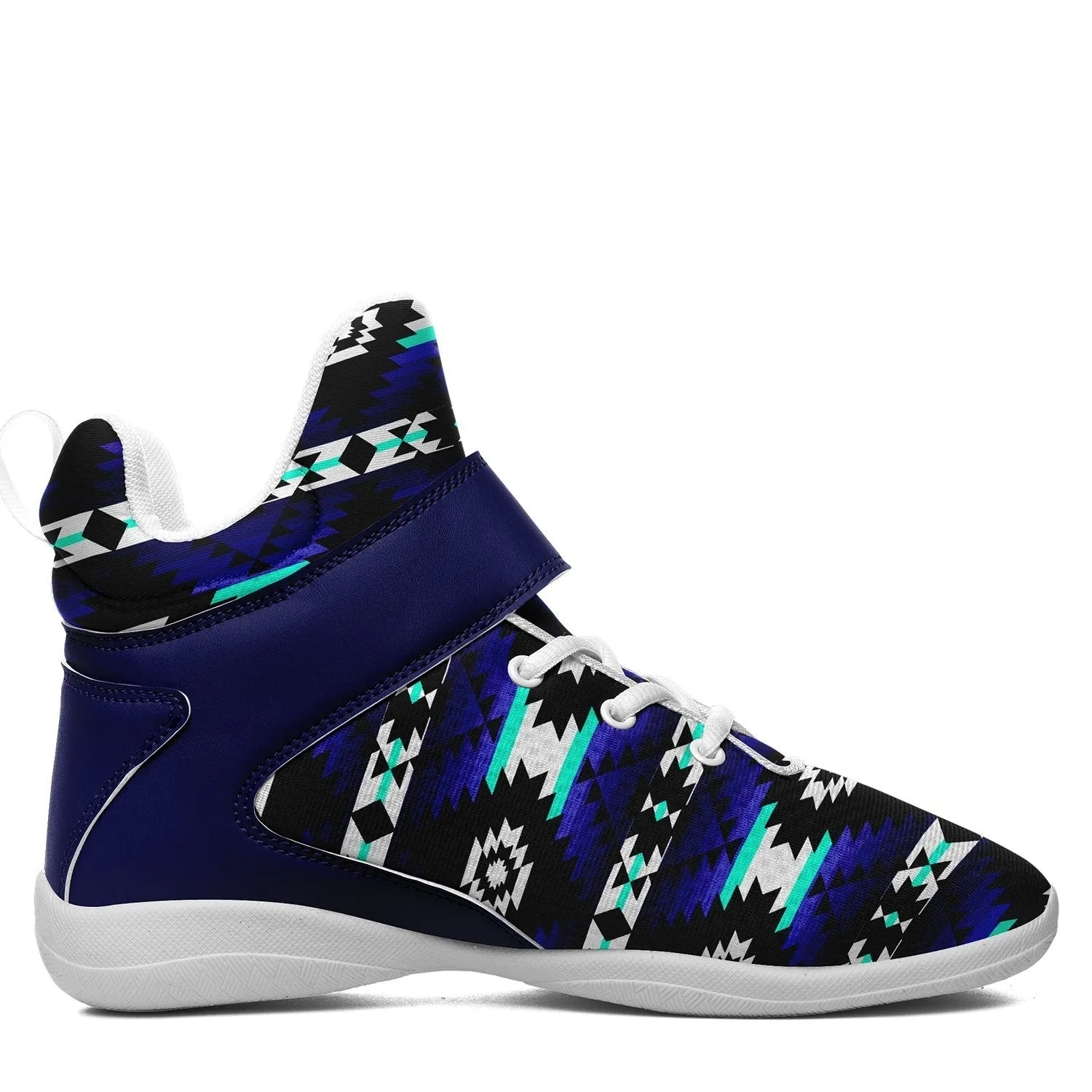 Cree Confederacy Midnight Ipottaa Basketball / Sport High Top Shoes