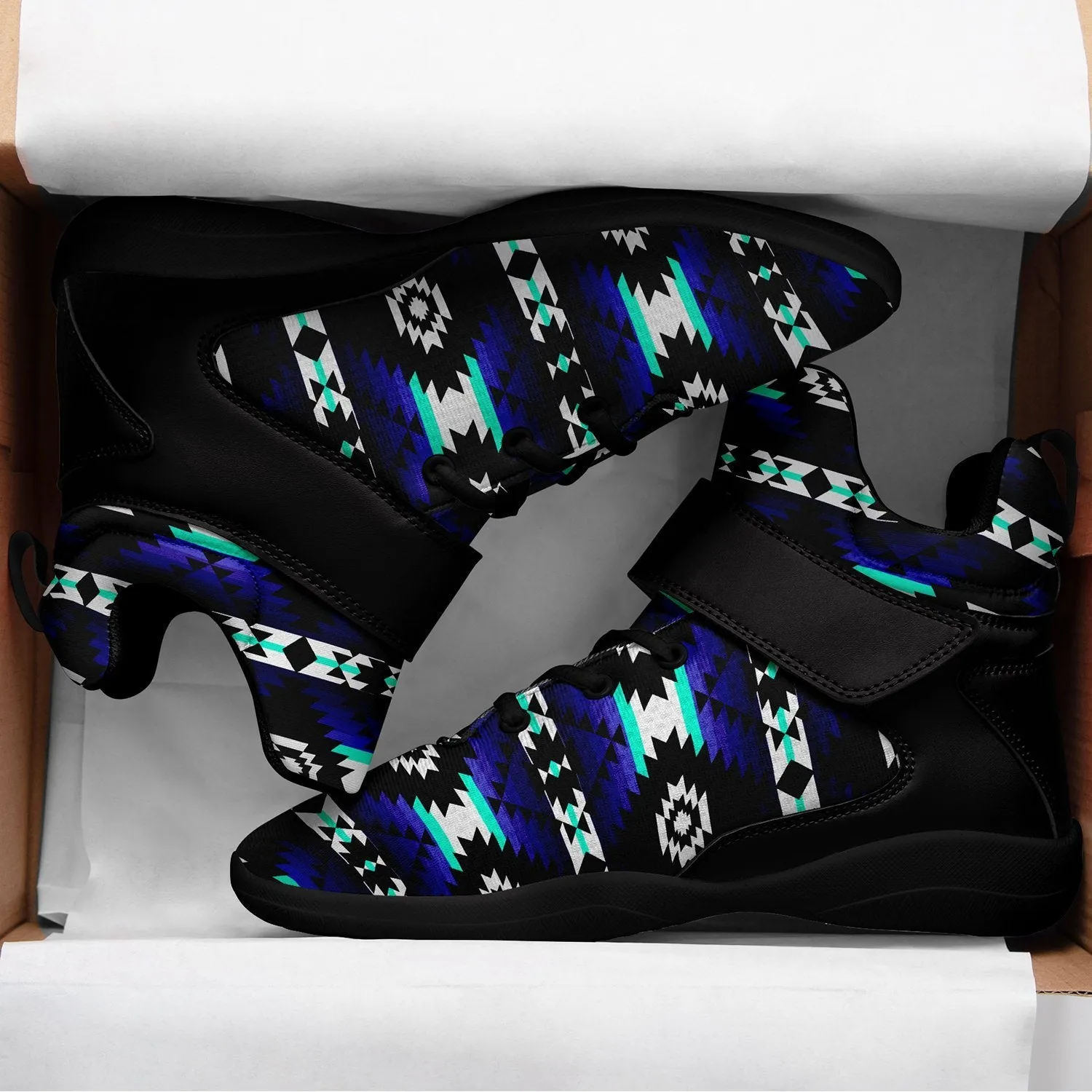 Cree Confederacy Midnight Ipottaa Basketball / Sport High Top Shoes