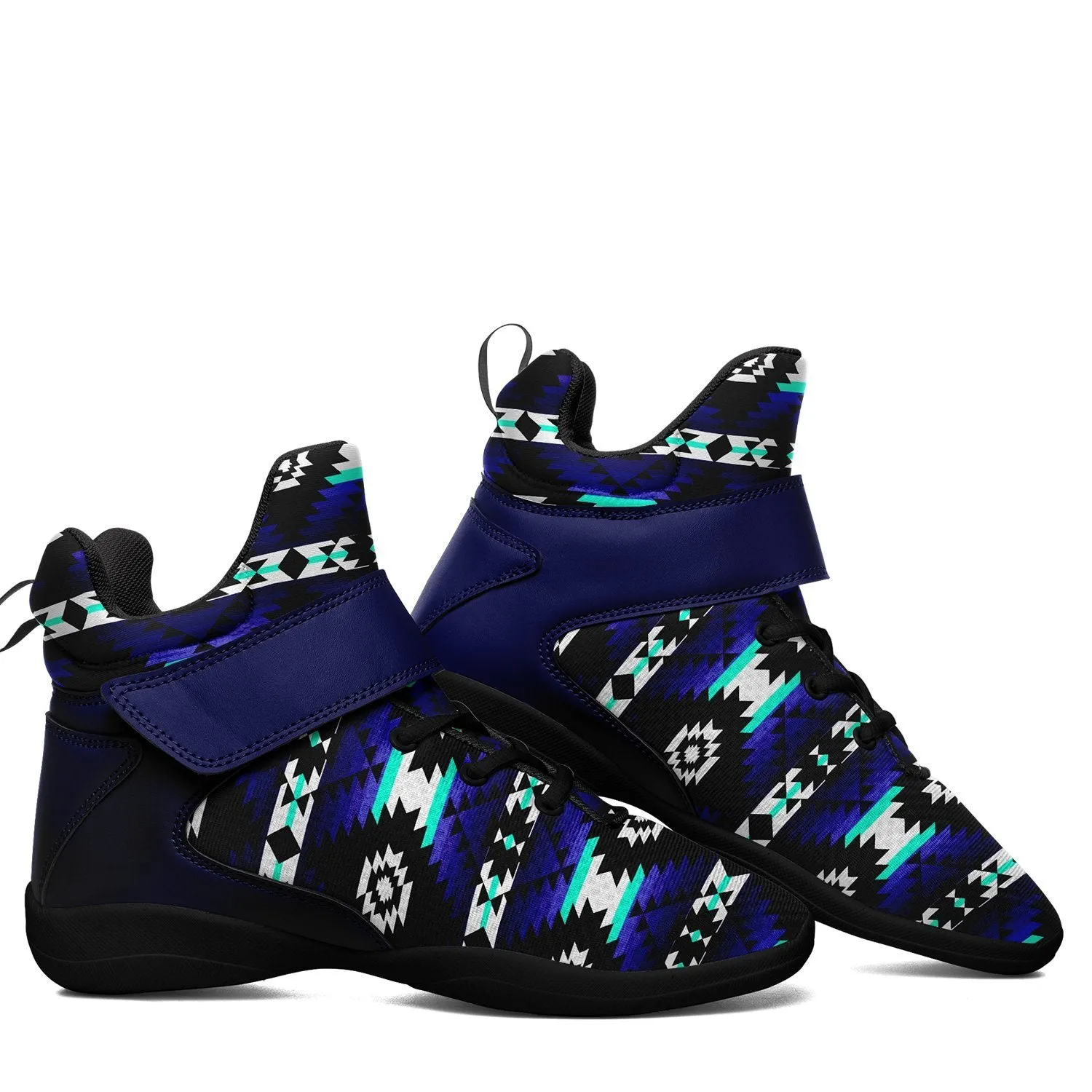 Cree Confederacy Midnight Ipottaa Basketball / Sport High Top Shoes