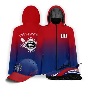 Custom Baseball Outerwear Hat and Shoes Combo Offer Personalized Combo ZH-E025023-28