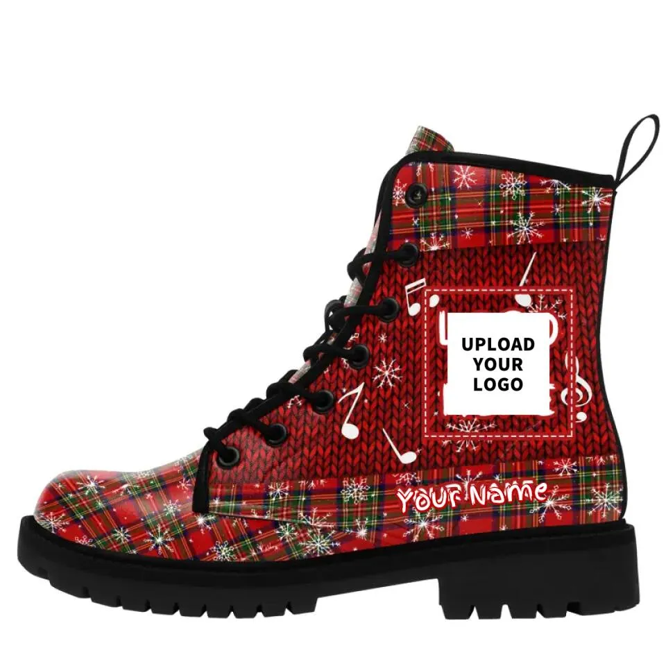 Custom Christmas Timboots, Personalized Sneakers Boot, BB-B11100