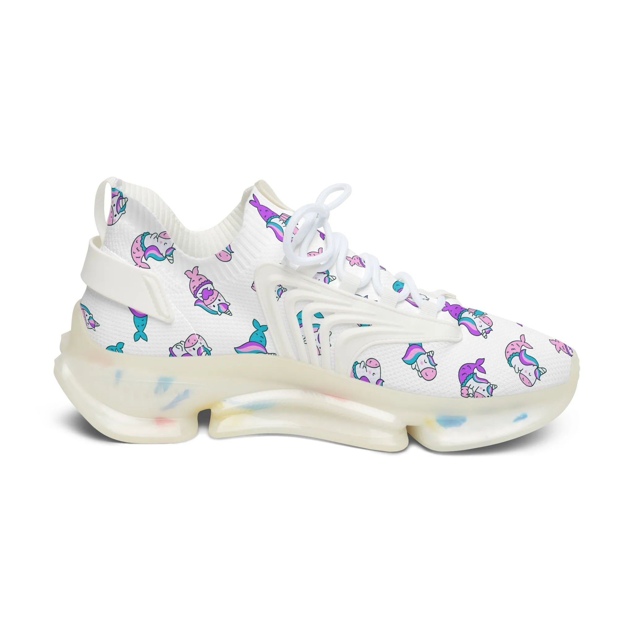 Cute Kawaii Unicorn Women's Mesh Sneakers