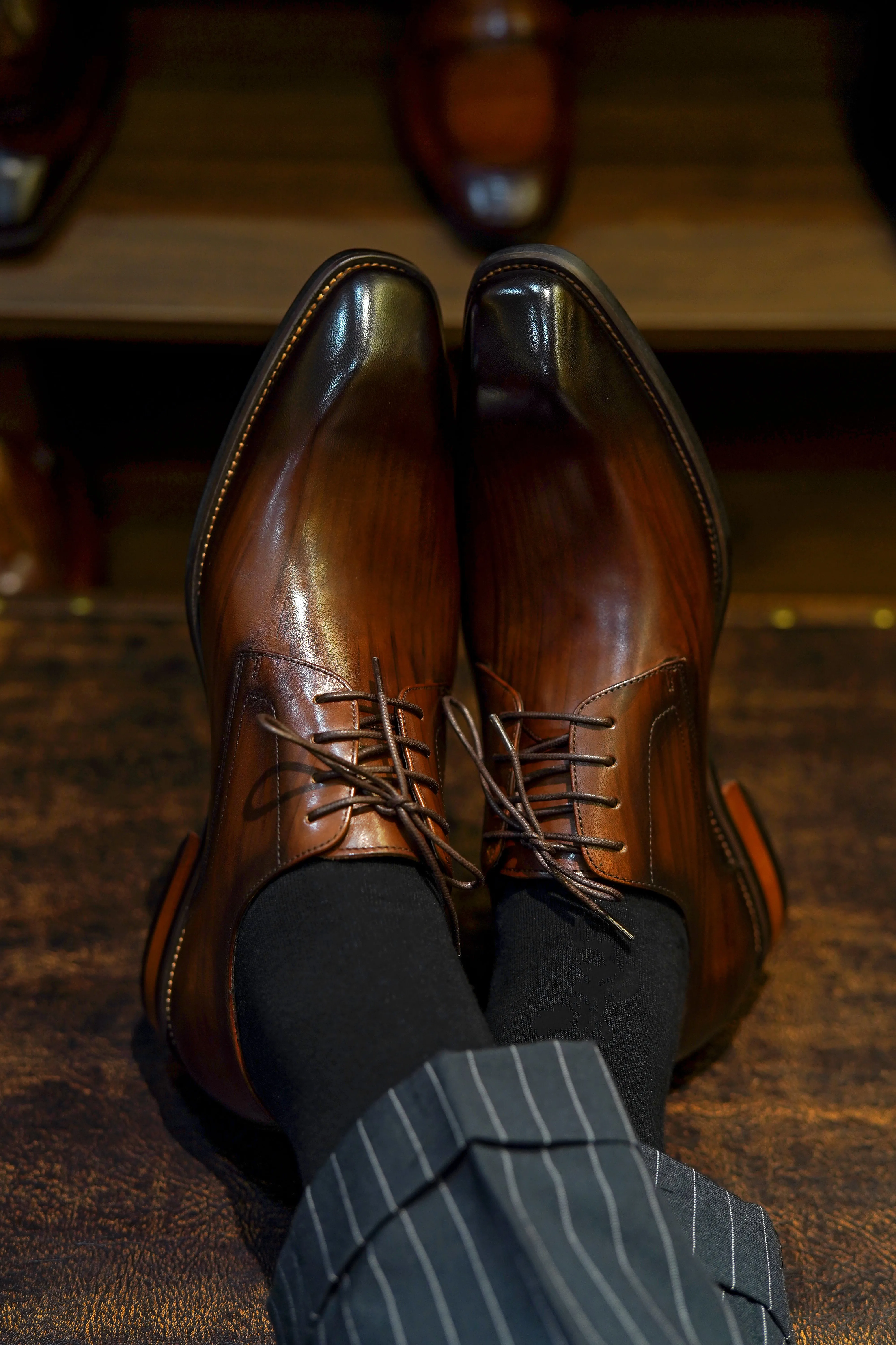 Derby Leather Shoes