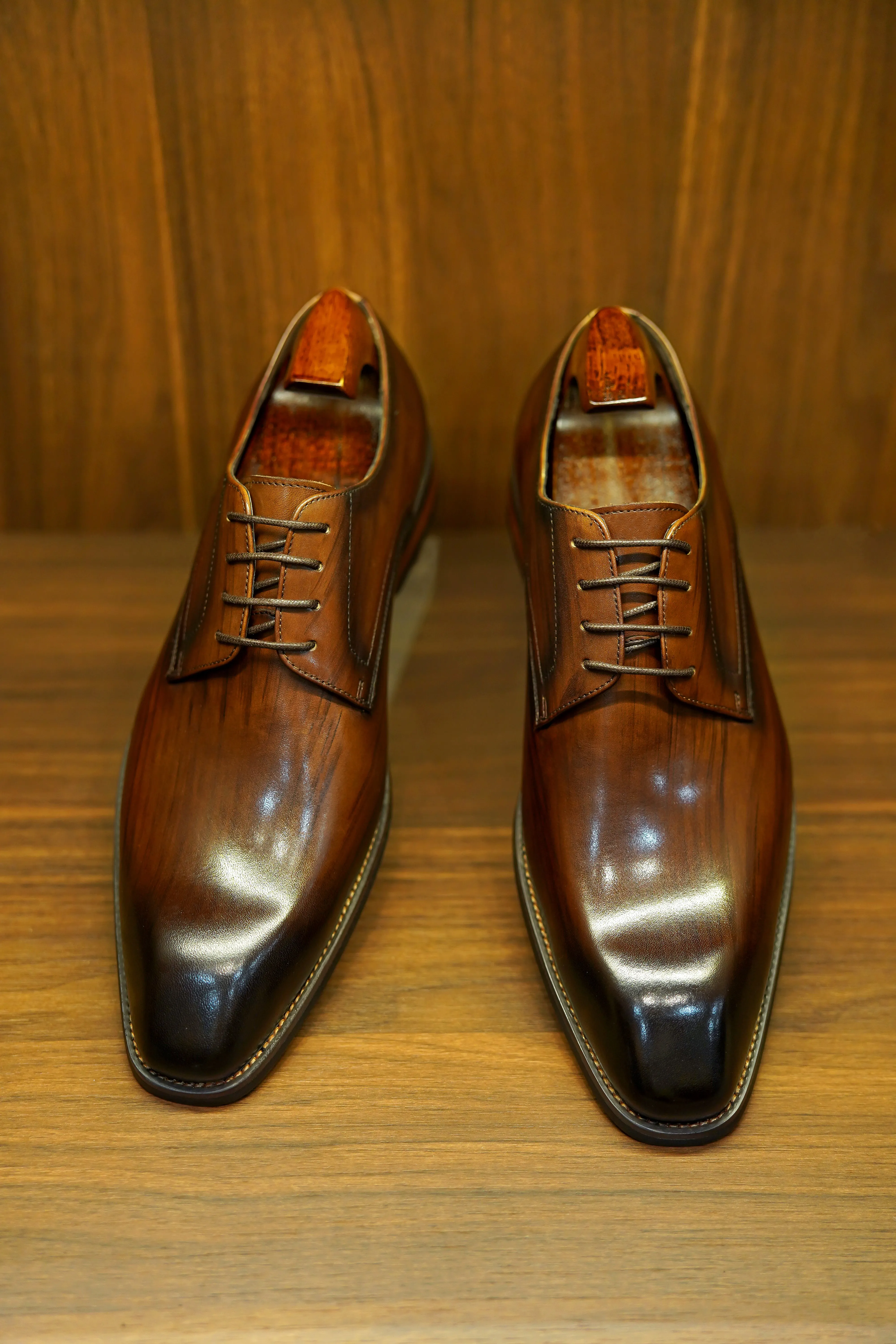 Derby Leather Shoes