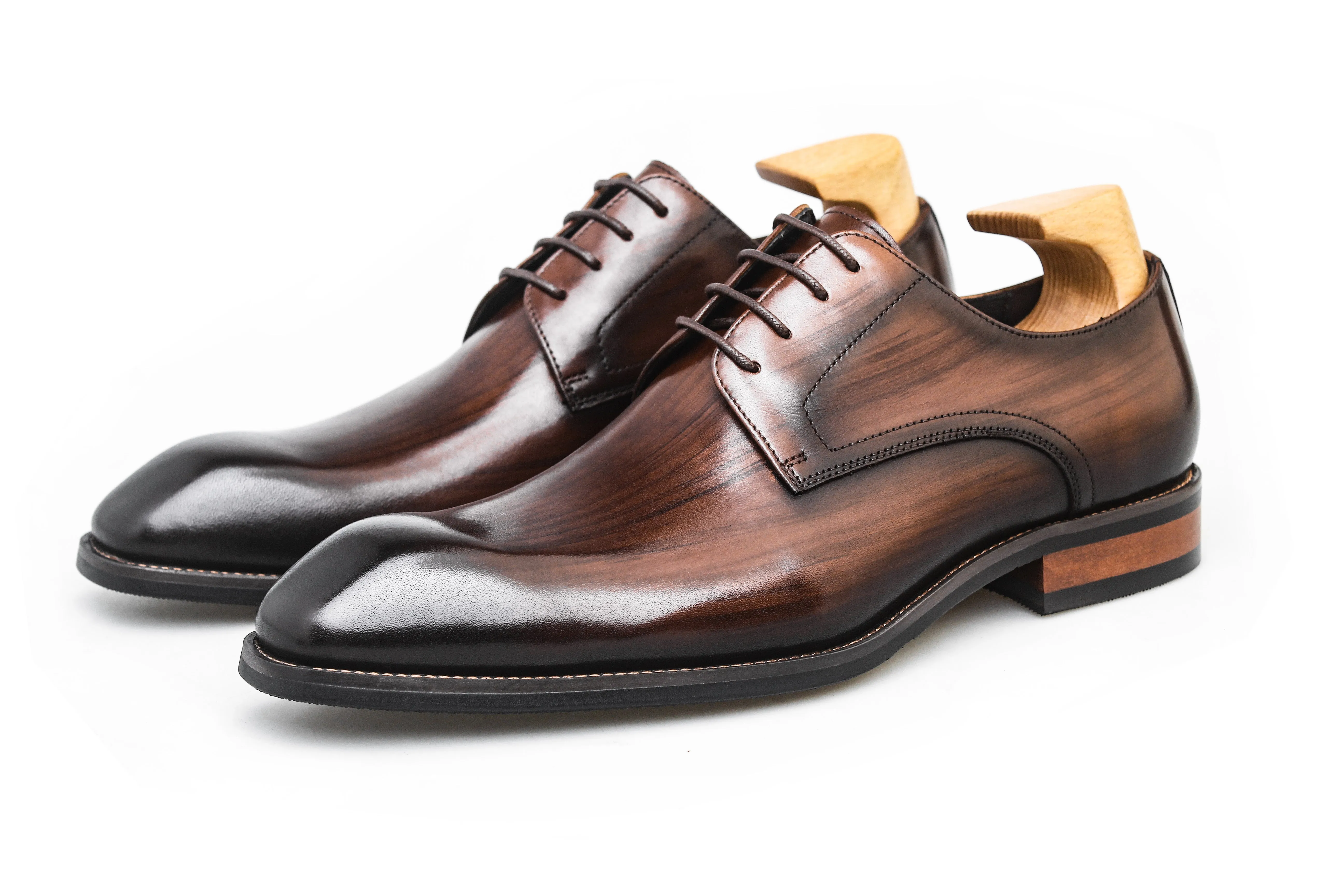 Derby Leather Shoes