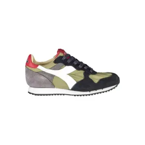 Diadora Green Leather Women Sneaker