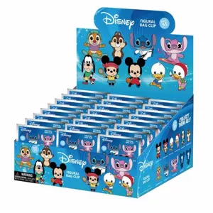 DISNEY SPORTS 3D FOAM KEYRING BLIND BAG ASST-24pcs PDQ