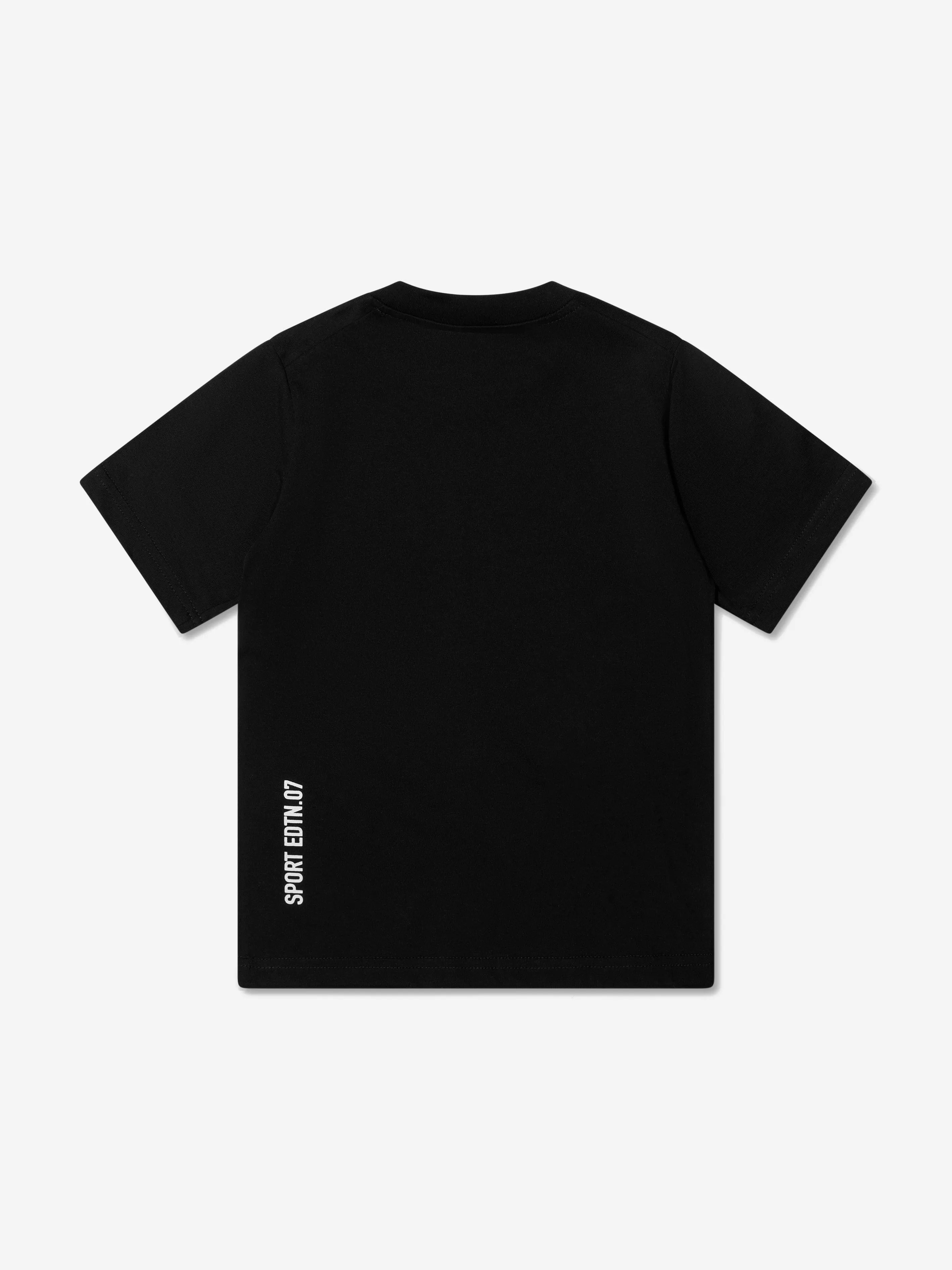 Dsquared2 Kids Sports Edition.07 T-Shirt In Black