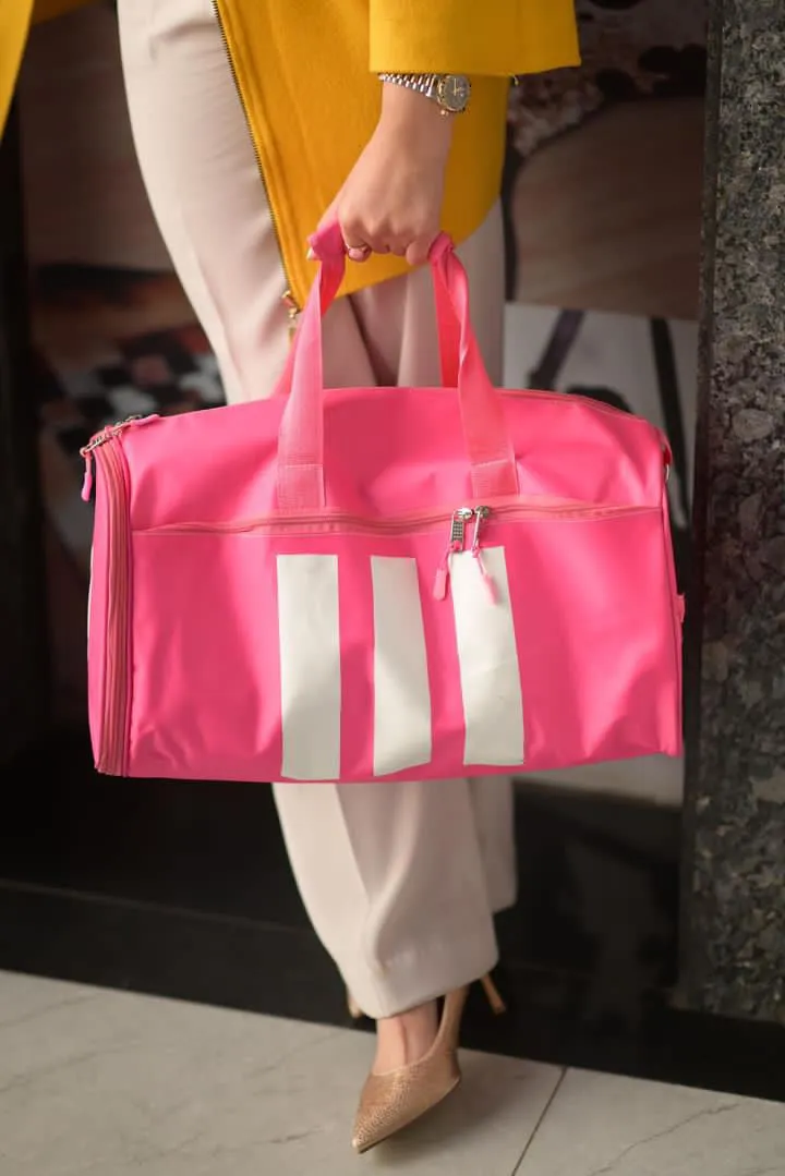 DUFFEL BAG PINK PREMIUM