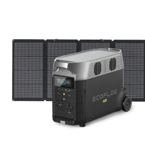 EcoFlow DELTA Pro   220 Watt Bifacial Portable Solar Panel