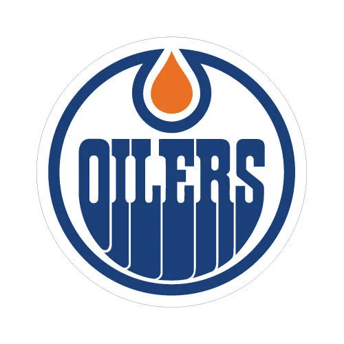 Edmonton Oilers NHL Round Decal