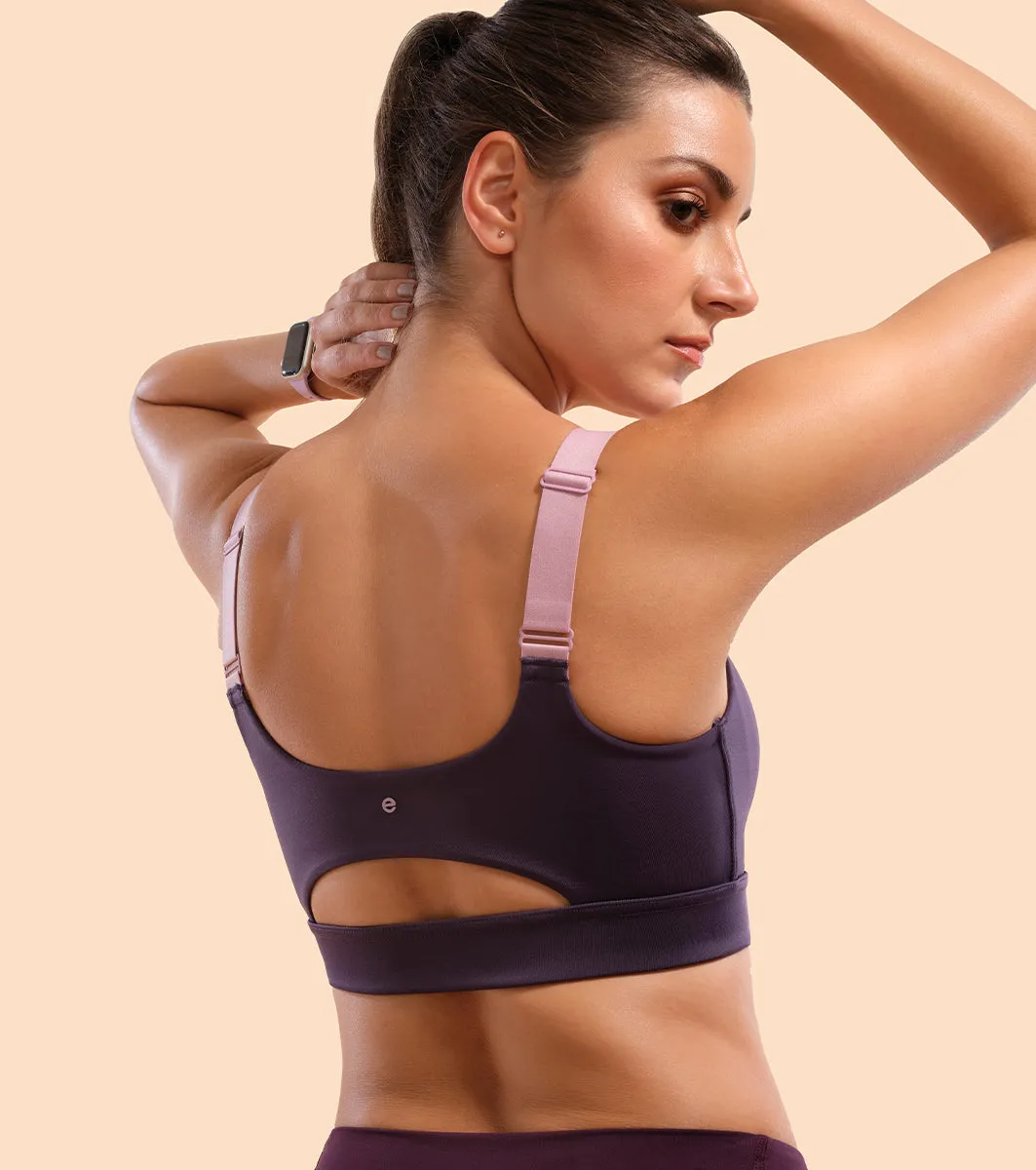 Enamor Front Open Bounce Control High Impact Sports Bra | SB29