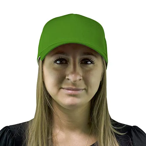 Fan Mask and Hat Combo for Halloween Parties and Sporting Events (Green) Maccabi Art