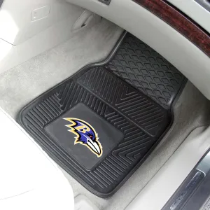 Fanmats Baltimore Ravens Heavy Duty Car Mat Set - 2 Pieces