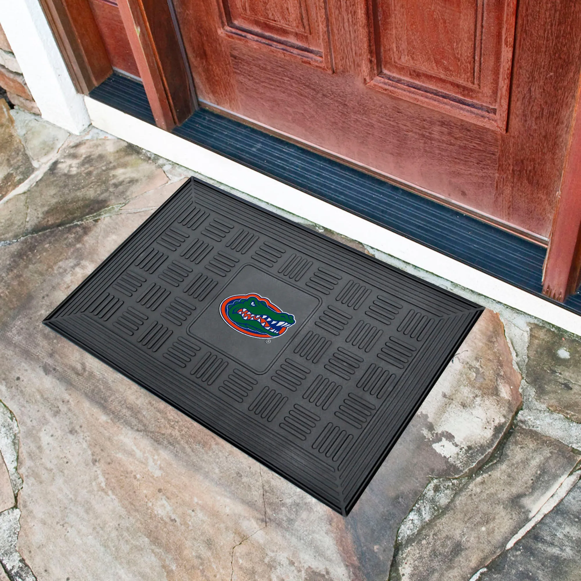 Fanmats Florida Gators Heavy Duty Vinyl Medallion Door Mat - 19.5" x 31"