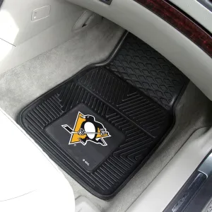 Fanmats Pittsburgh Penguins Heavy Duty Car Mat Set - 2 Pieces