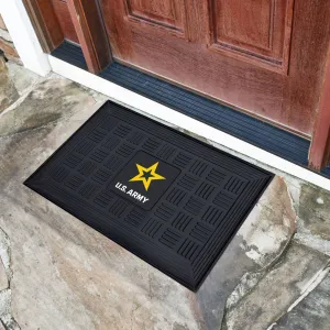 Fanmats U.S. Army Heavy Duty Vinyl Medallion Door Mat - 19.5" x 31"