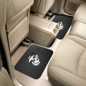 Fanmats U.S. Marines Back Seat Car Utility Mats - 2 Piece Set