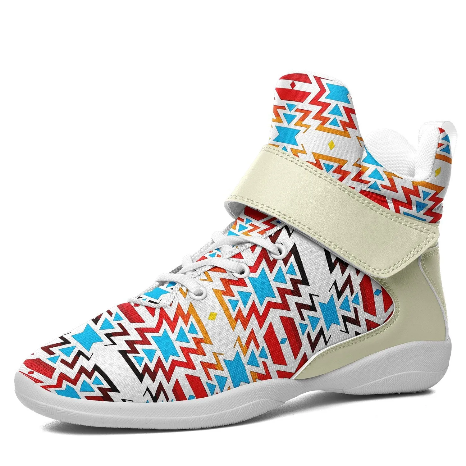 Fire Colors and Sky Ipottaa Basketball / Sport High Top Shoes