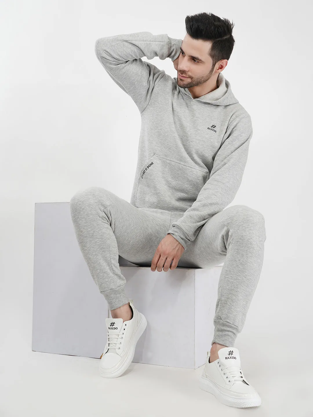 Fleece Tracksuits for Men - Hooded Sweat Suit