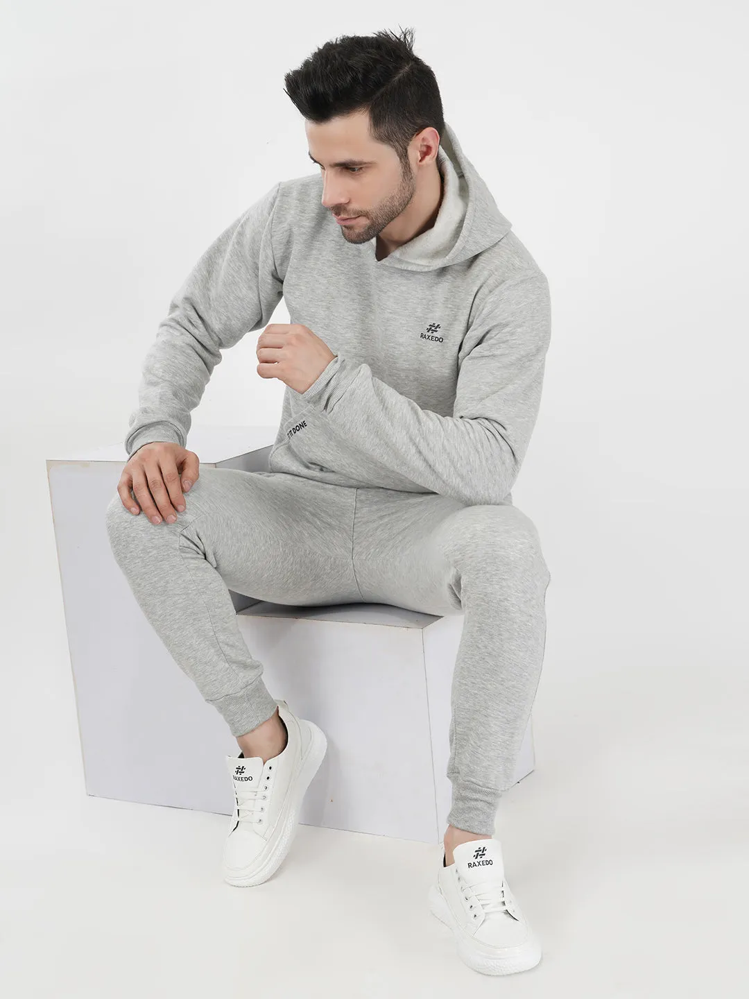 Fleece Tracksuits for Men - Hooded Sweat Suit