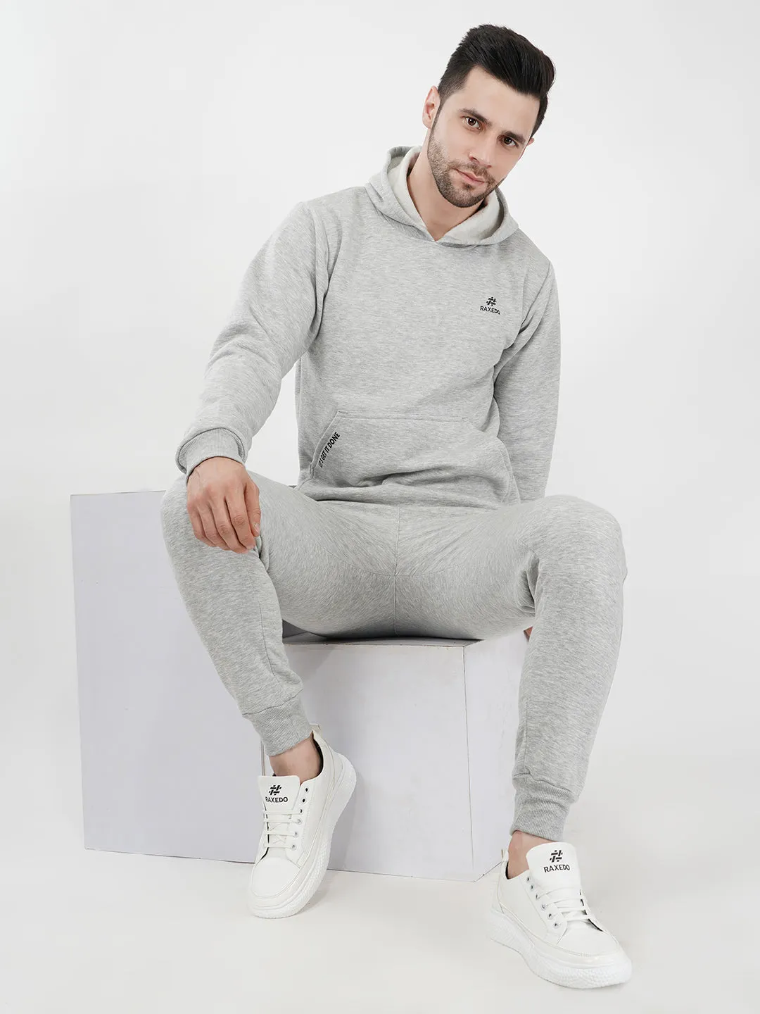 Fleece Tracksuits for Men - Hooded Sweat Suit