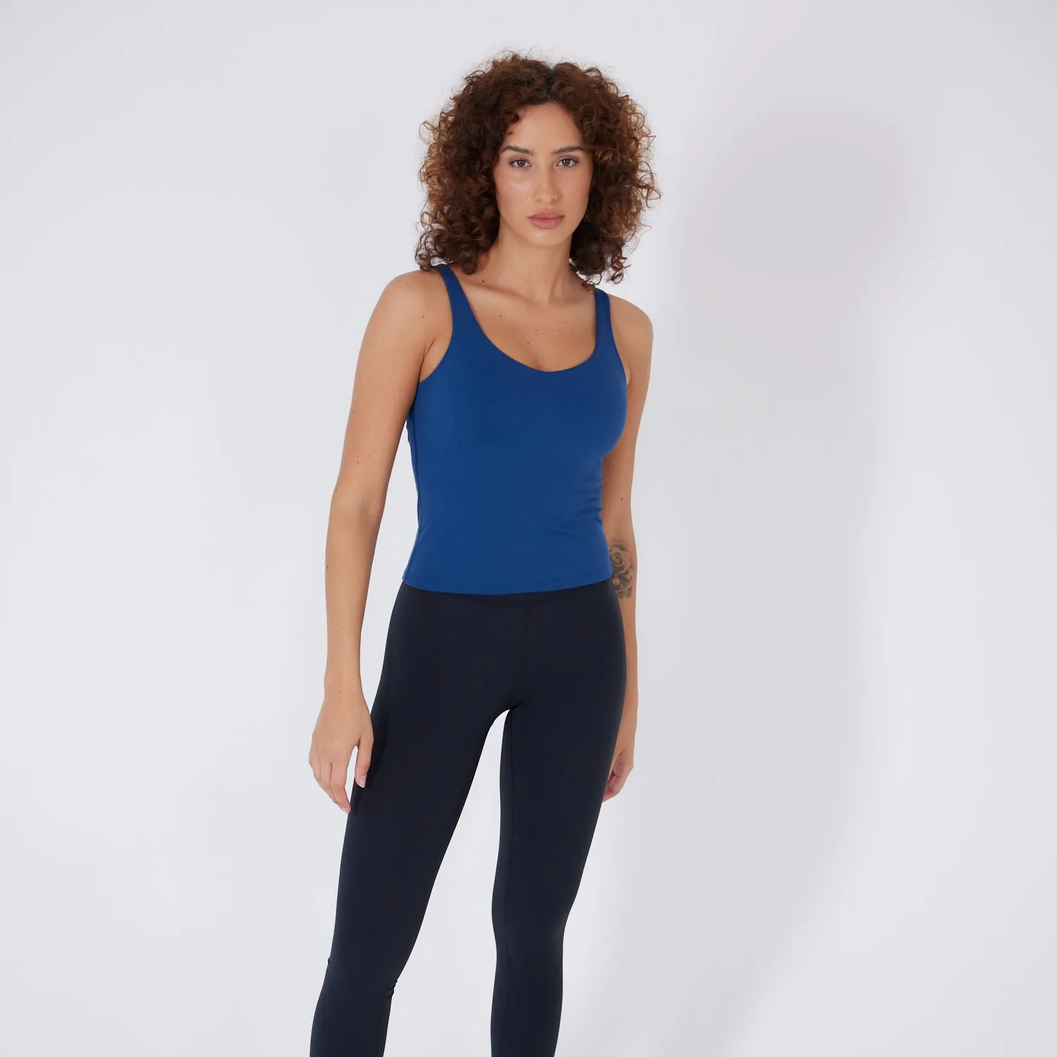 Flexi Bra Top in Lazuli Blue