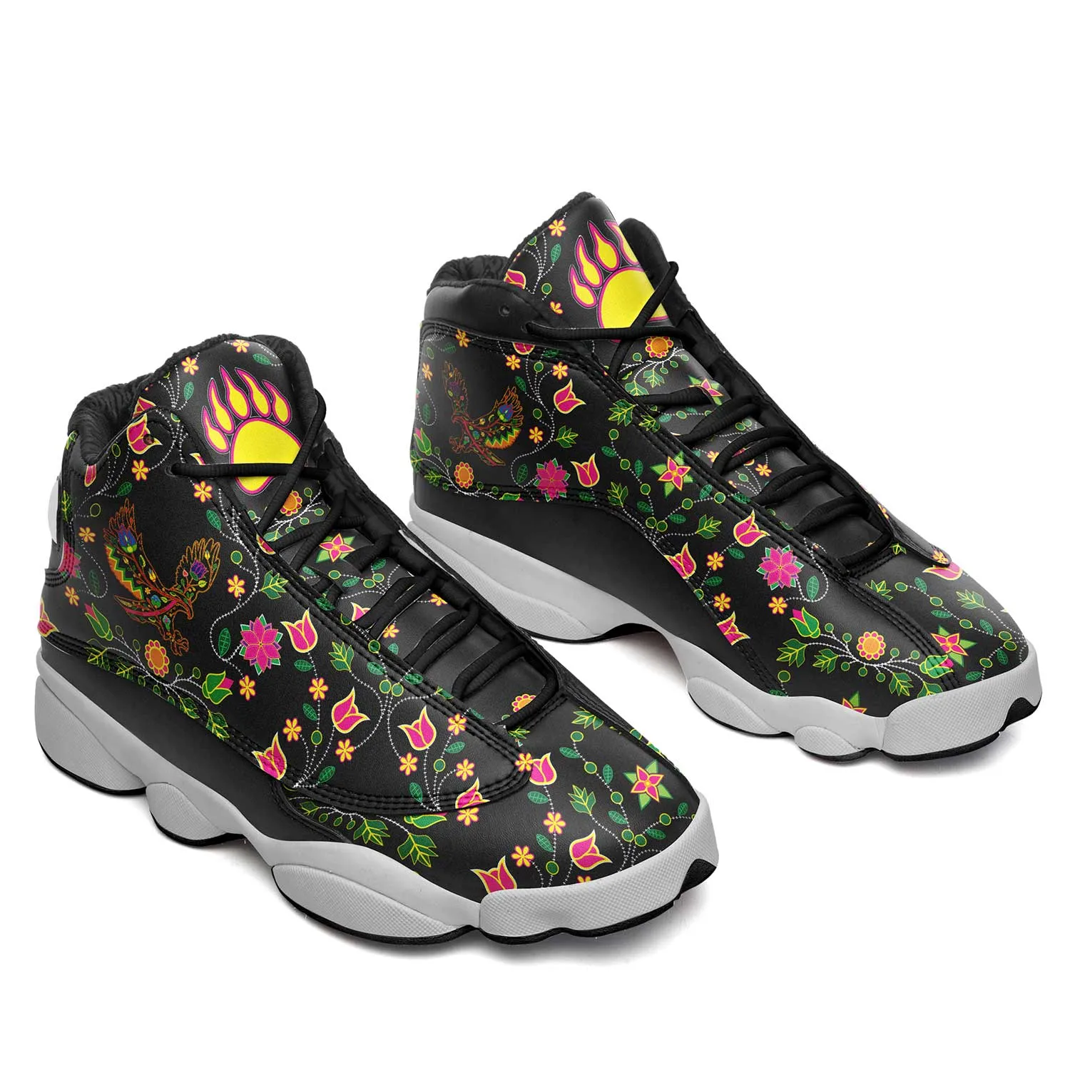 Floral Bearpaw Eagle Isstsokini