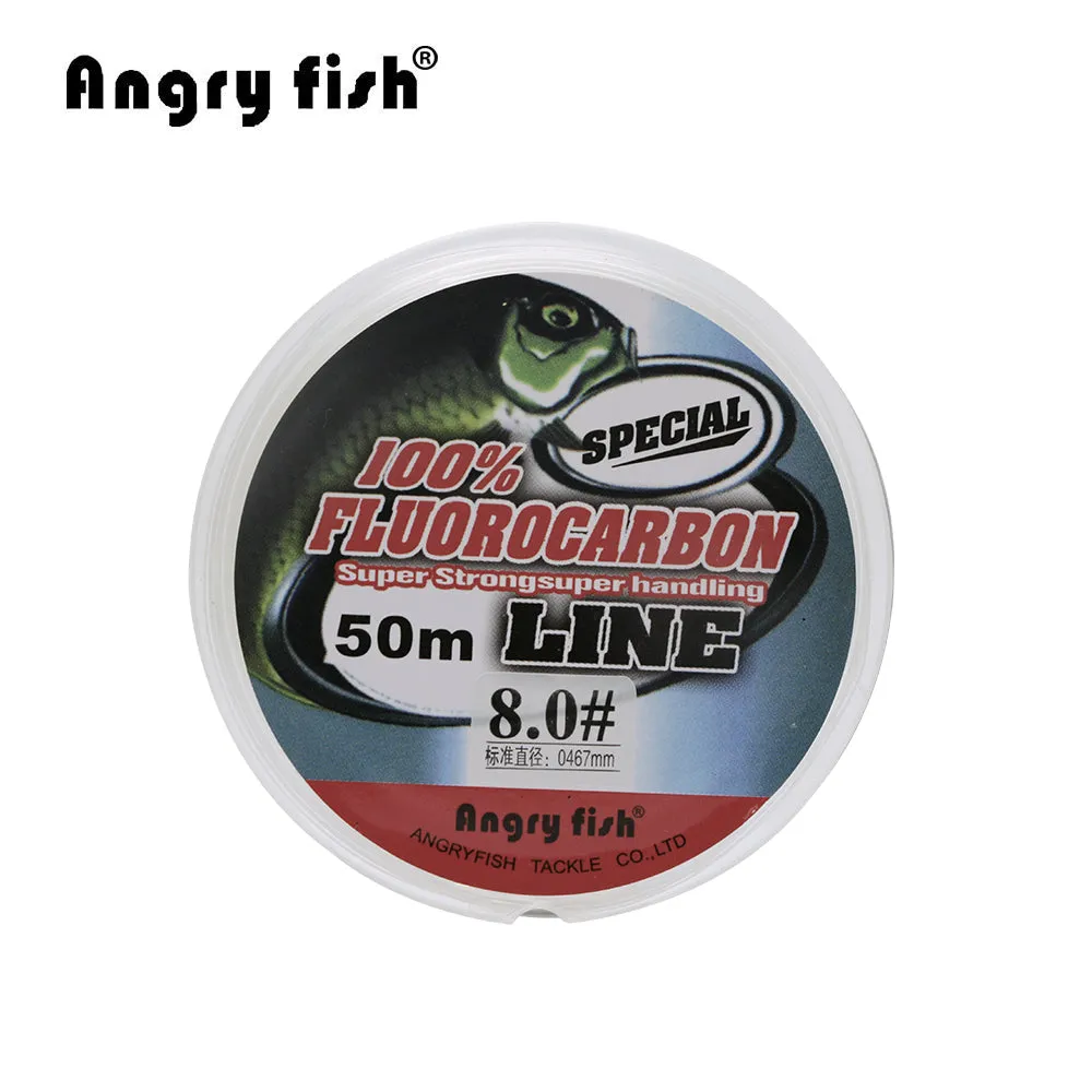 Fluorocarbon Fishing Line  50m transparent Super strong