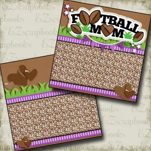 Football Mom Purple NPM - 3273