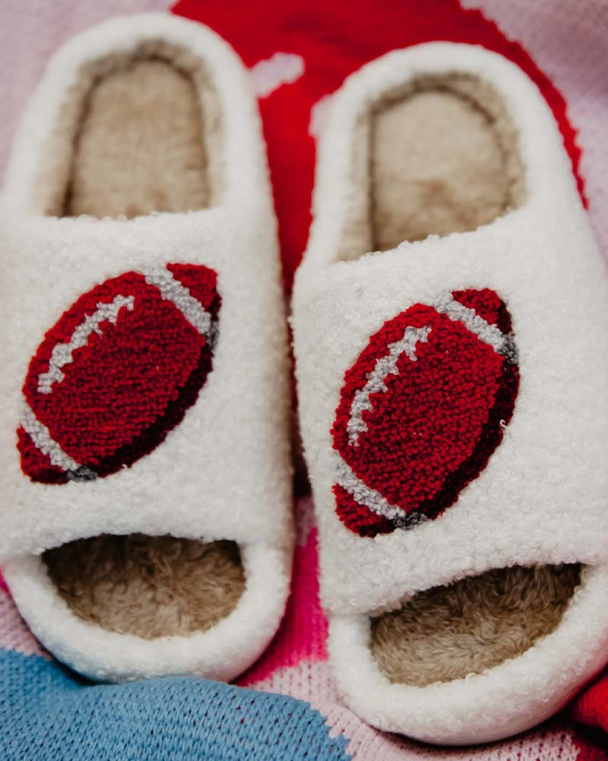 Football Open Toed Slippers