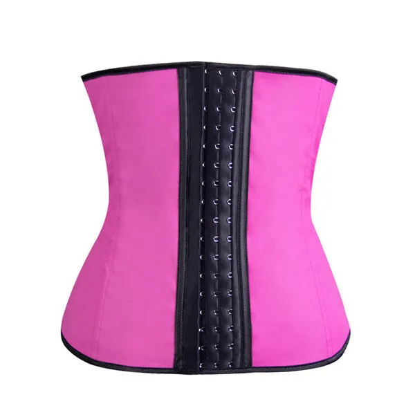 Free Shipping Latex Vest Waist Trainer Blet Waist Trainer Vest Hot Body Shaper Waist Cincher And Waist Trainer Corsets FY111