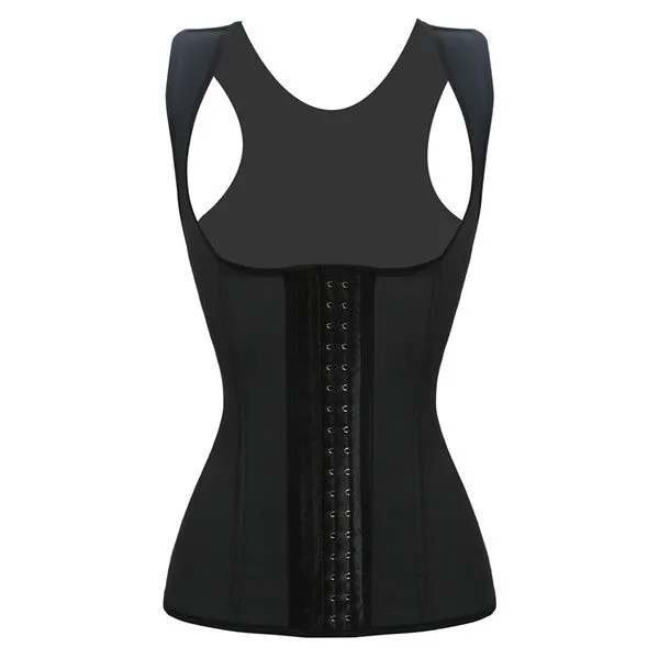 Free Shipping Latex Vest Waist Trainer Blet Waist Trainer Vest Hot Body Shaper Waist Cincher And Waist Trainer Corsets FY111