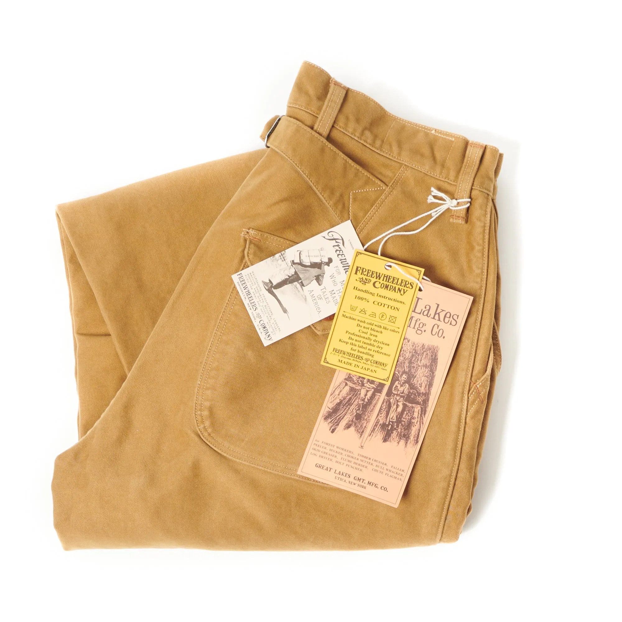 Freewheelers 2132008 Utica Trouser - Camel