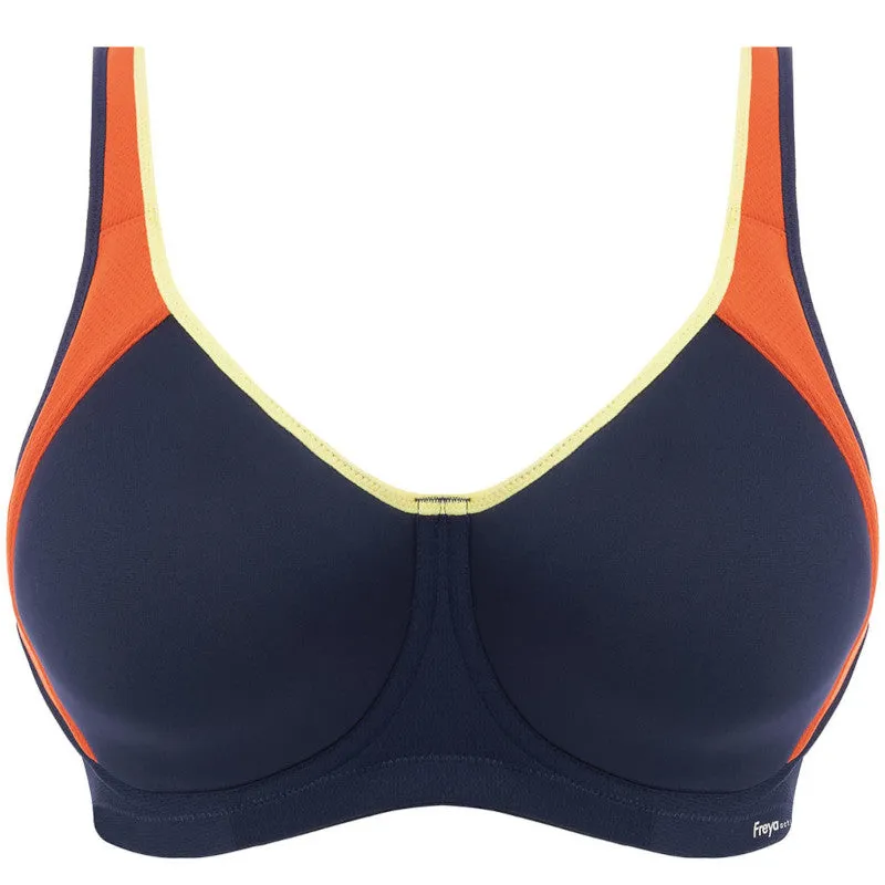 Freya Sonic Moulded Sports Bra Navy Spice Blue