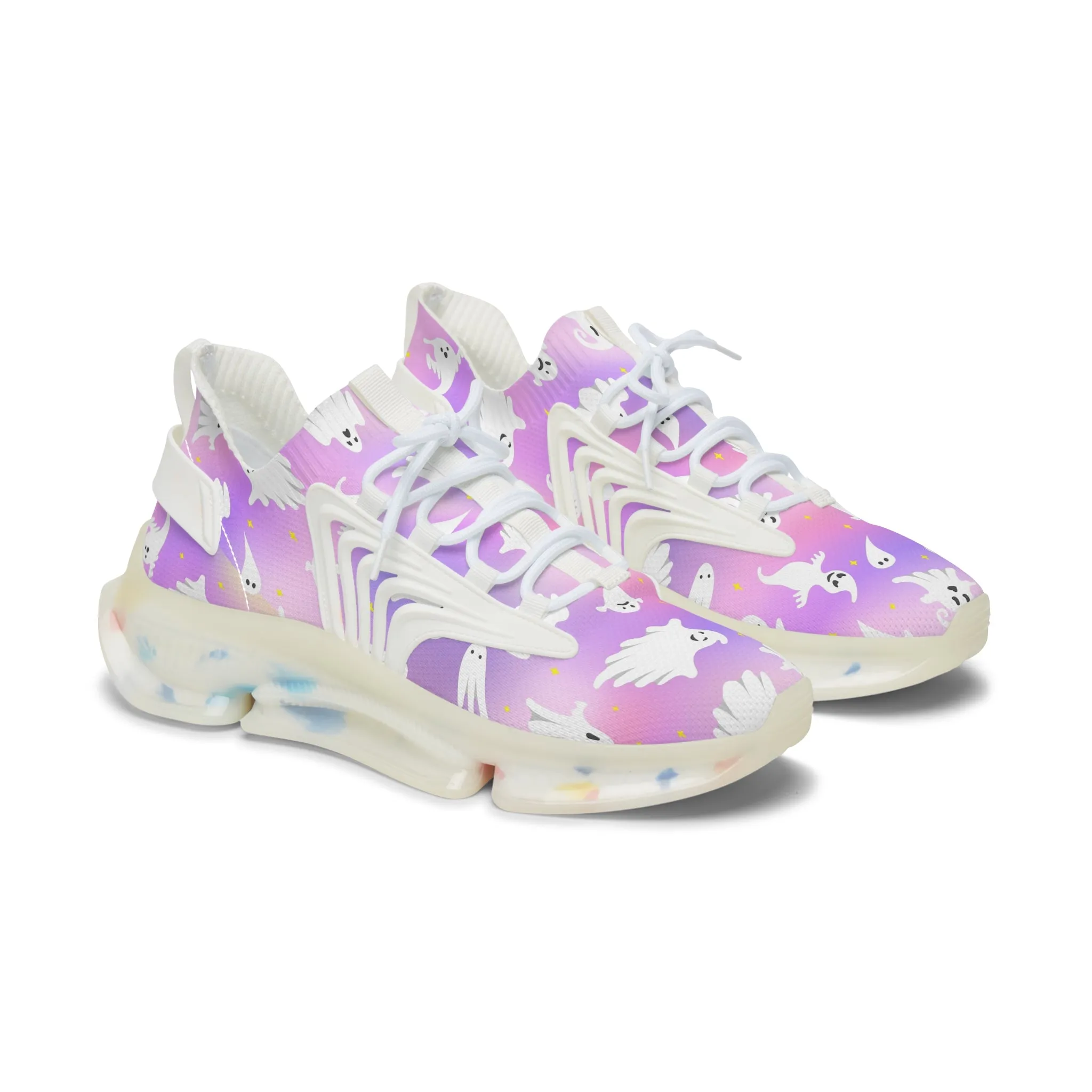 Ghost Holographic Women's Mesh Sneakers