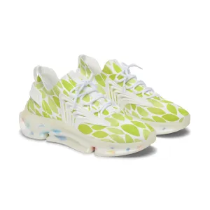 Grass Leaves Women's Mesh Sneakers