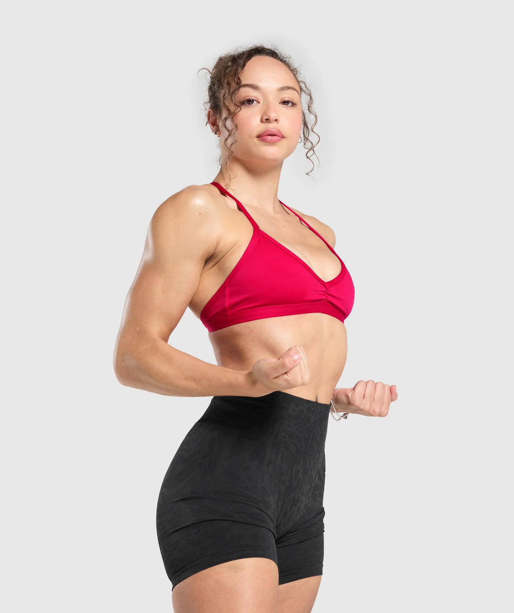 Gymshark Minimal Sports Bra - Build Pink