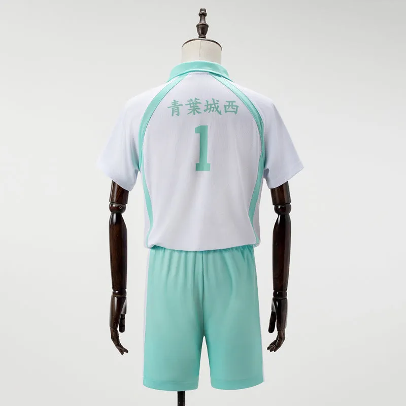 Haikyu!! Haikyuu Aoba Johsai High Sportswear Tooru Oikawa Cosplay Costume B Edition